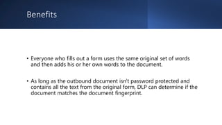 Document fingerprinting in Microsoft 365 Compliance | PPTX