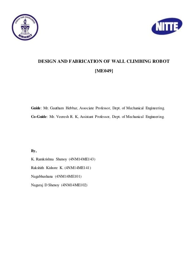 climbing robot design