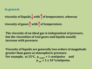 Centipoise Examples Fluid mechanics ......................... | PDF