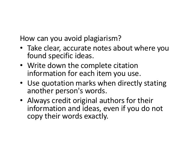 What ll be not called plagiarism in research paper