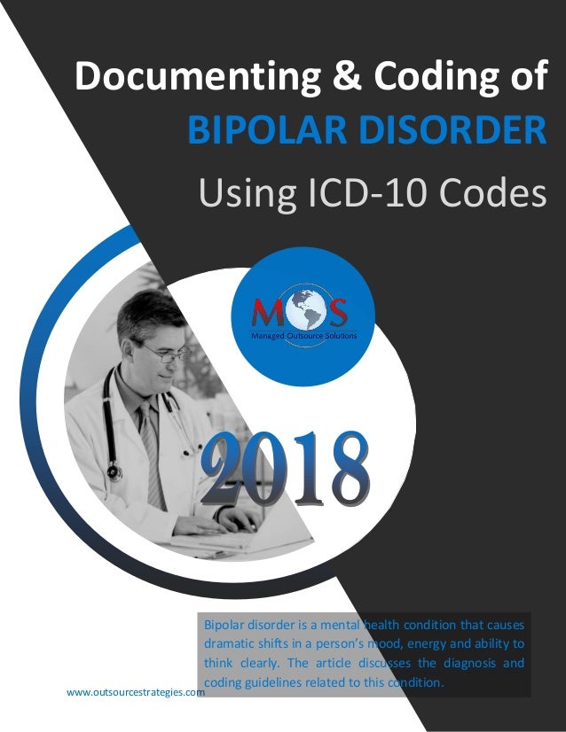 Documenting and Coding of Bipolar Disorder Using ICD10 Codes