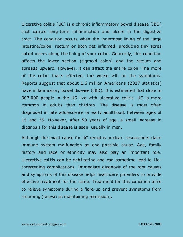 Documenting Ulcerative Colitis Using ICD-10 Codes – An Overview
