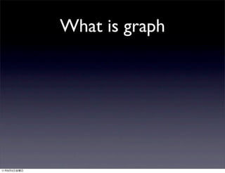 What is graph




11   8   5
 