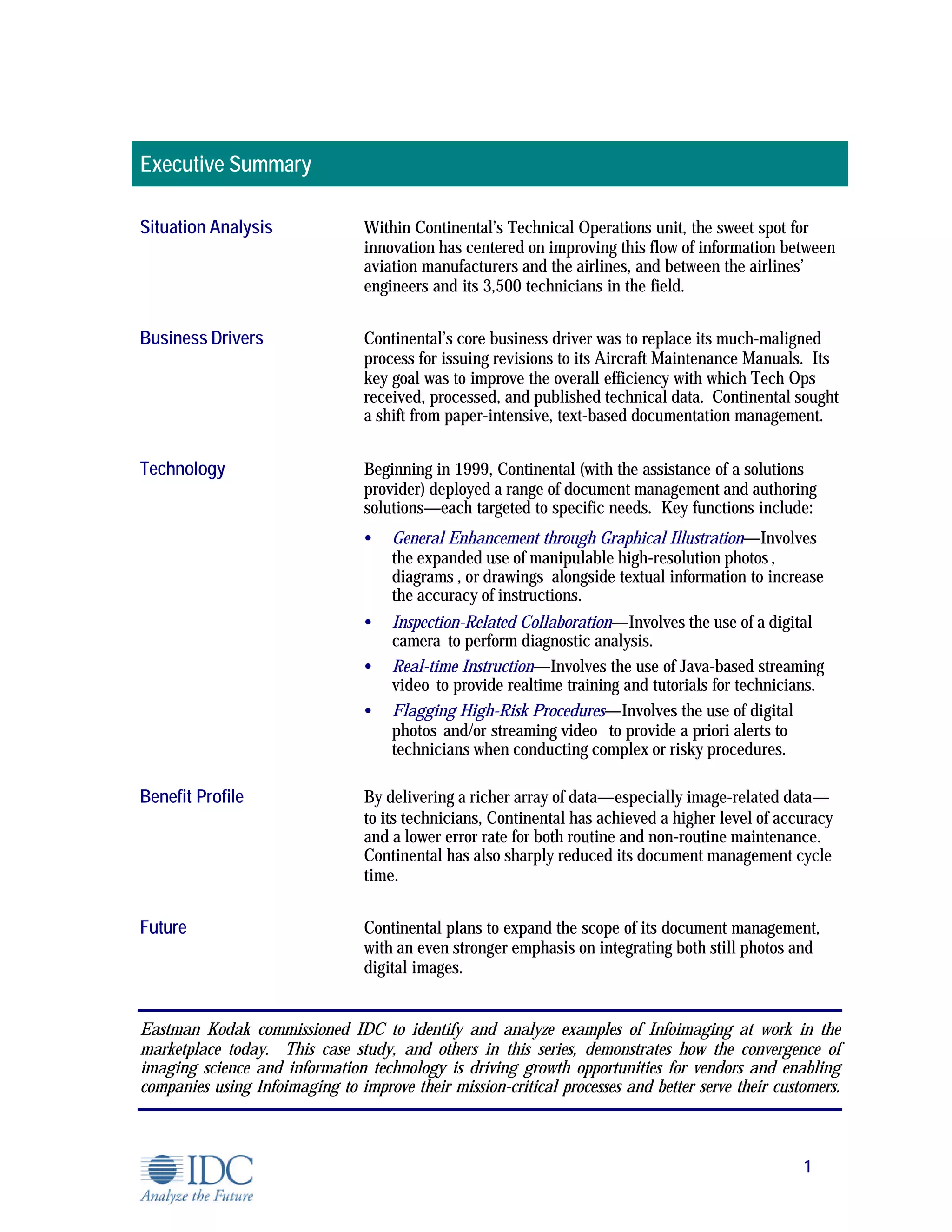 Document management business case | PDF