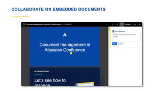 COLLABORATE ON EMBEDDED DOCUMENTS
 