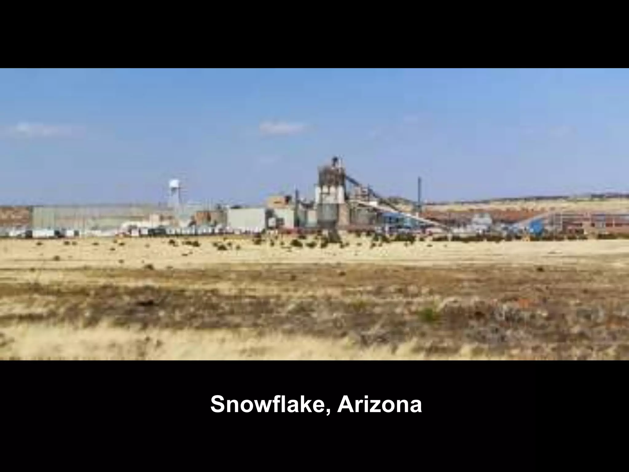 Snowflake, Arizona
 