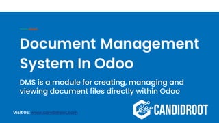 Odoo Document Management System Process | PPTX