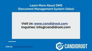 Odoo Document Management System Process | PPTX