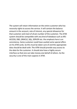 Document Atm machine using c language mini project.pdf