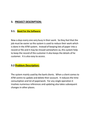 Document Atm machine using c language mini project.pdf