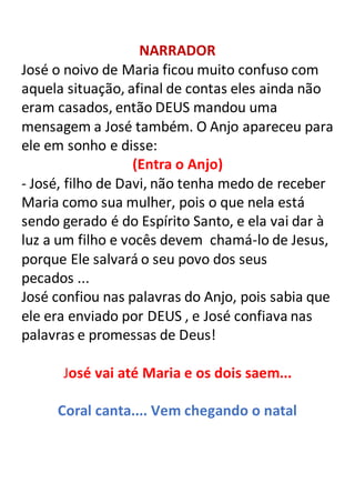 Musical: Nascimento de Jesus (Déia)
