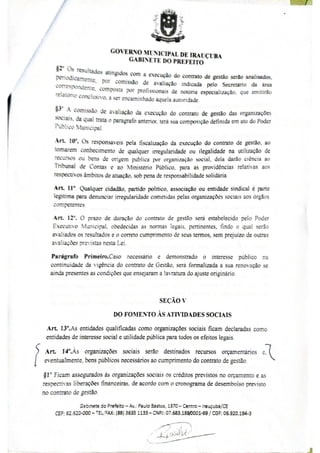 PROJETO DE Lei 36/2019