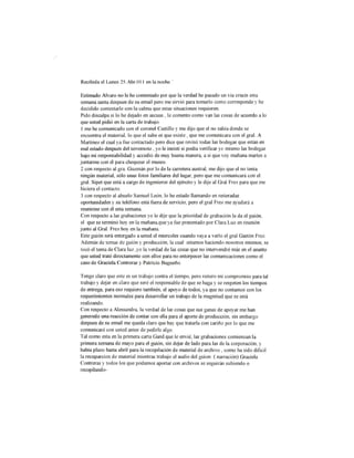 INFORME DE ALVARO CORBALAN