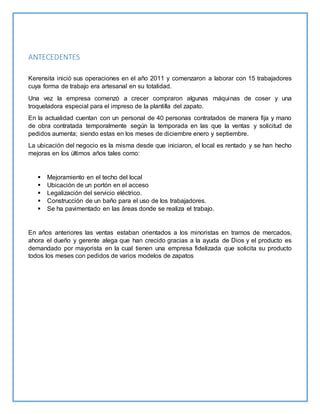 Simulación de Sistema Productivo de Zapatos