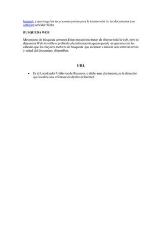 Documento Web