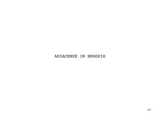 235	
ADIACENZE IN NEGOZIO
 