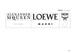 240	
BORSE (1° Piano)
 