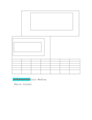 Integrantes:Luis

María Lozano

Medina

 