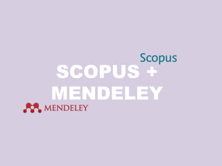 SCOPUS +
MENDELEY
 