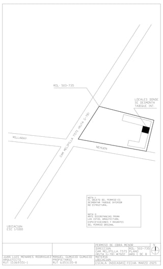 Arquitecto Conchalí - El Monte - Independencia