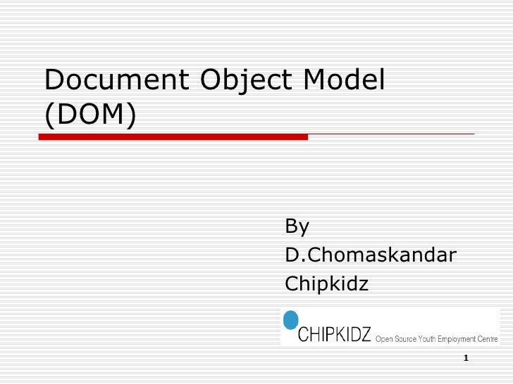Document Object Model