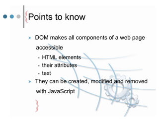 Document object model | PPTX