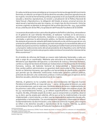 18
El Comité de Derechos Humanos   en el “Segundo Informe Periódico de Honduras, en
sus sesiones 3378a y 3379a celebradas ...