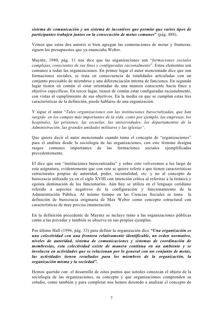 Naturaleza Del Fenomeno Organizacional