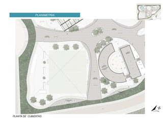 PLANIMETRIA
PLANTA DE CUBIERTAS
 