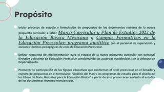Análisis Plan de estudios 2022 | PDF