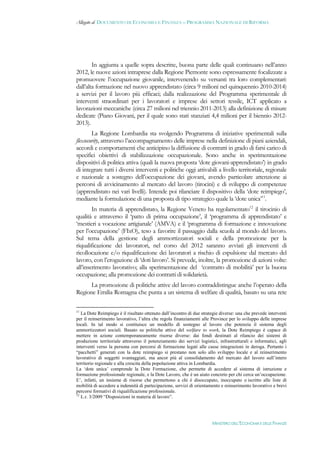 Documento di economia e finanza 2012
