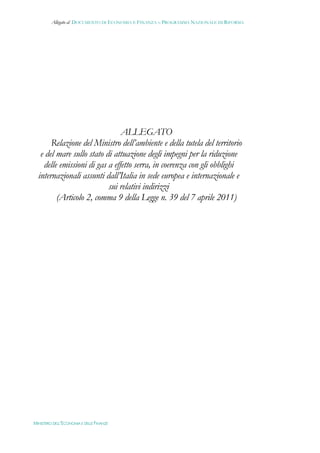 Documento di economia e finanza 2012