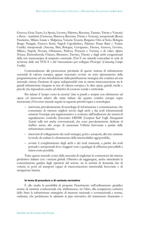 Documento di economia e finanza 2012