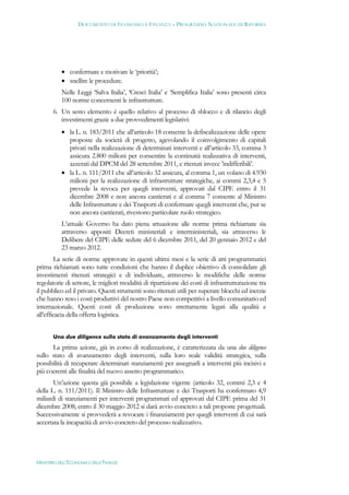 Documento di economia e finanza 2012