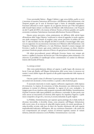 Documento di economia e finanza 2012