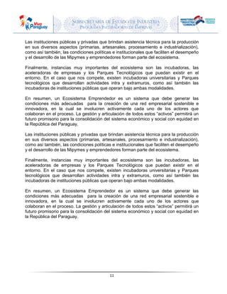Documento Ecosistema del Emprendedor _borrador | PDF