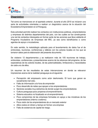 Documento Ecosistema del Emprendedor _borrador | PDF