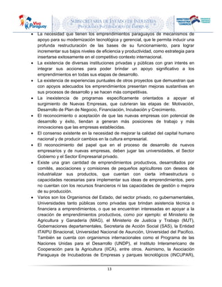 Documento Ecosistema del Emprendedor _borrador | PDF