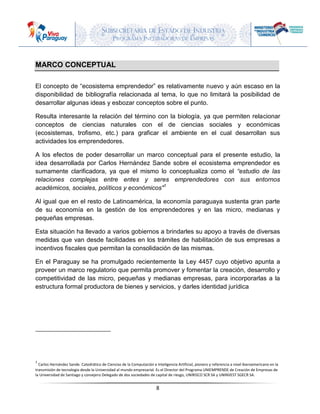 Documento Ecosistema del Emprendedor _borrador | PDF