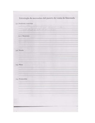 Documento escaneado plan de negocios