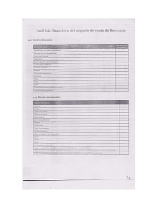 Documento escaneado plan de negocios