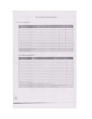 Documento escaneado plan de negocios