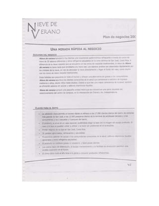 Documento escaneado plan de negocios