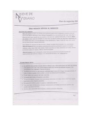 Documento escaneado plan de negocios