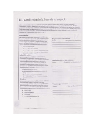 Documento escaneado plan de negocios