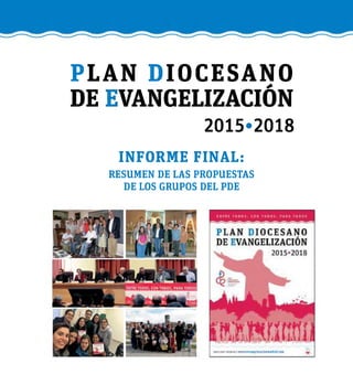 Plan Diocesano de Evangelización | Documento final