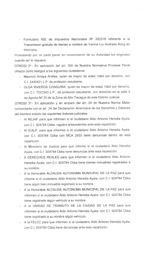 Denuncia por apropiación indebida y abuso de confianza Denuncia por apropiación indebida y abuso de confianza