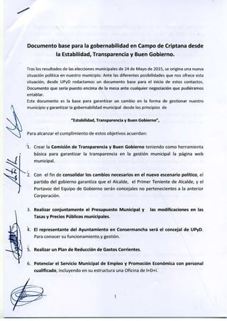 Documento gobernabilidad Campo de Criptana