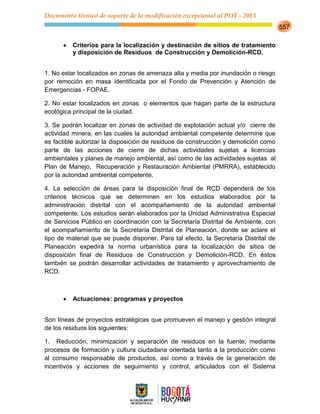 Modificación pot 2013