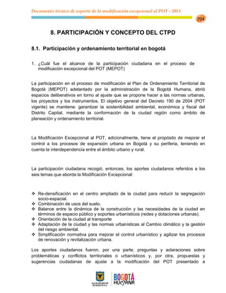 Modificación pot 2013